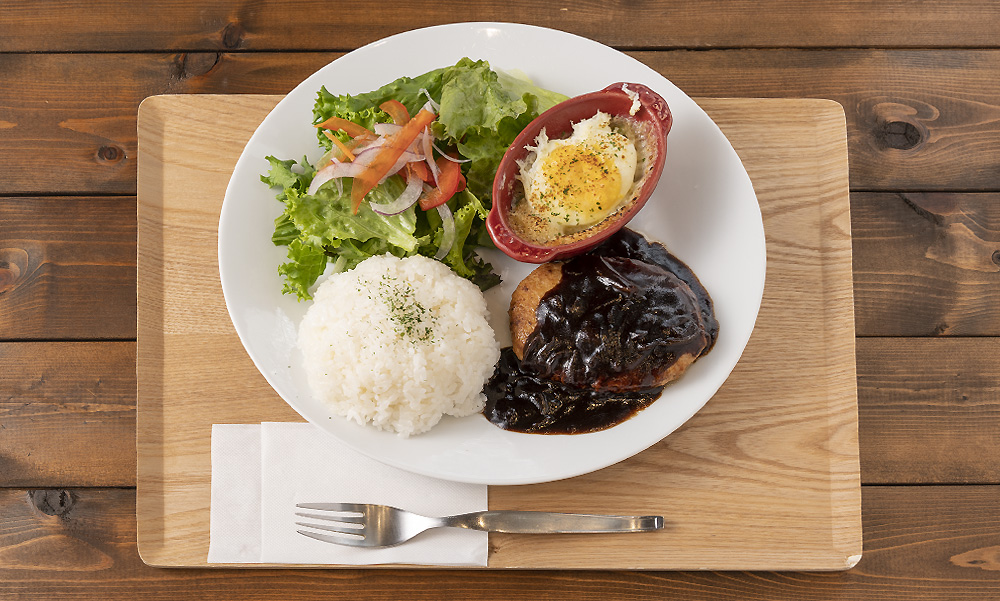 ハンバーグプレート